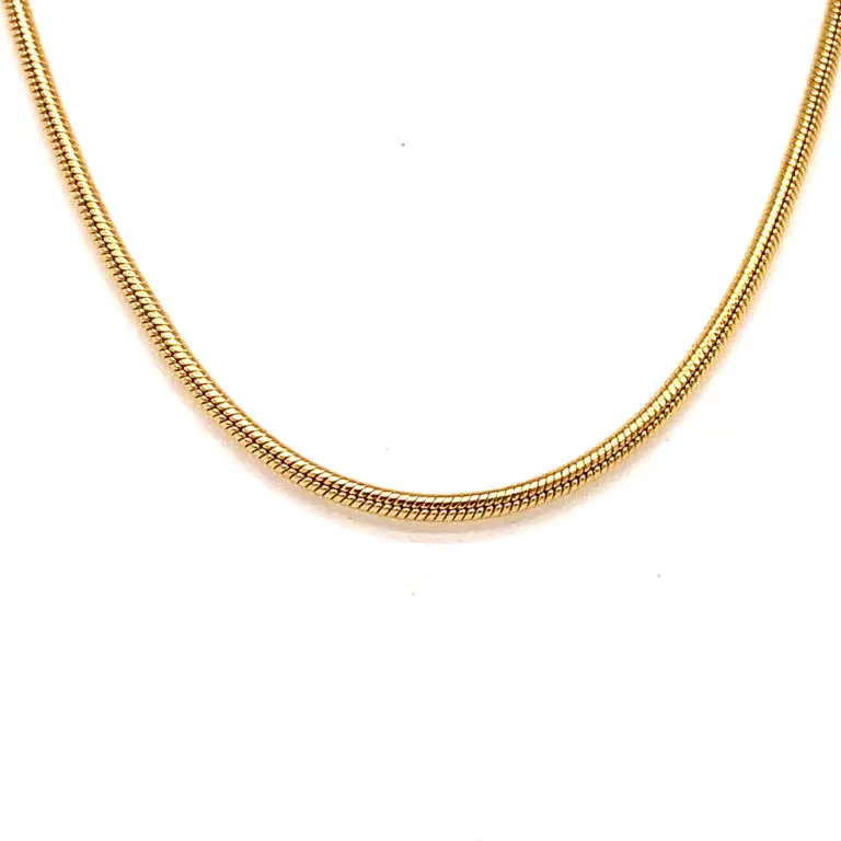 9ct Gold 20 inch Snake Chain
