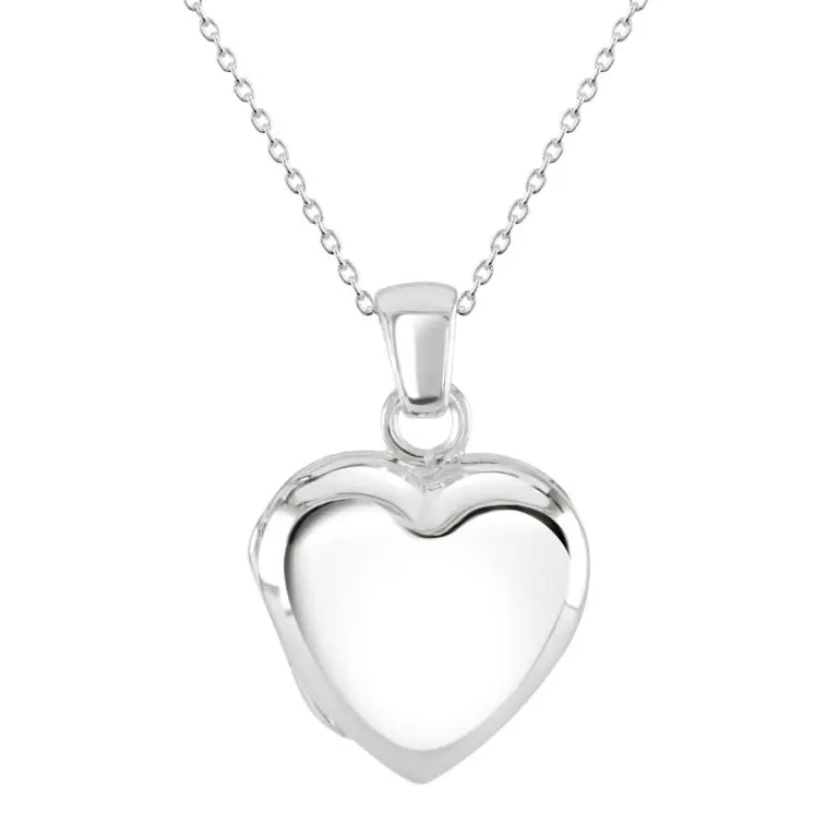 Dew Silver Heart Locket
