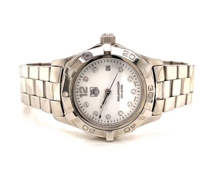 Tag Heuer Ladies Diamond Aquaracer Watch
