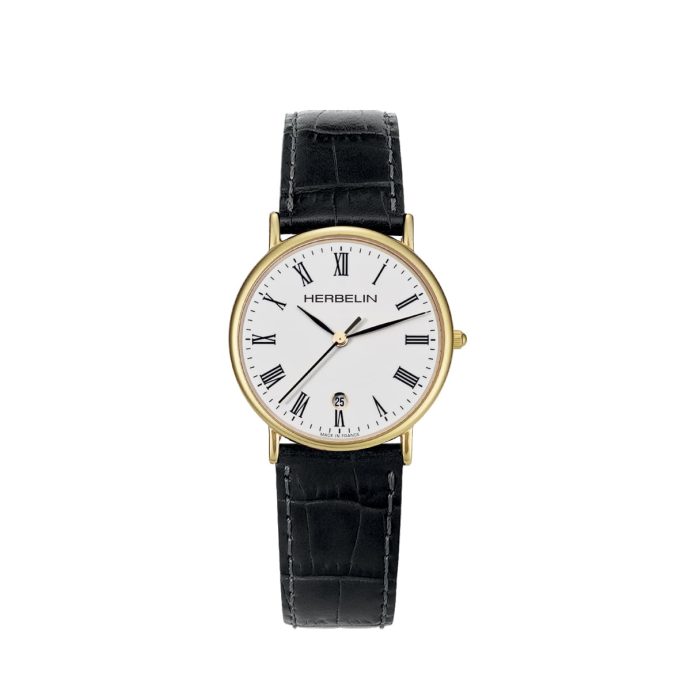 Herbelin Gold Classique Watch 12443P01