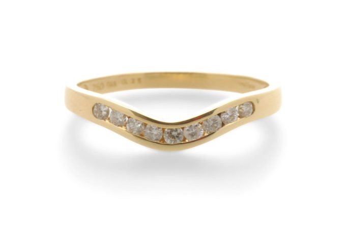 Wishbone Diamond Eternity Ring