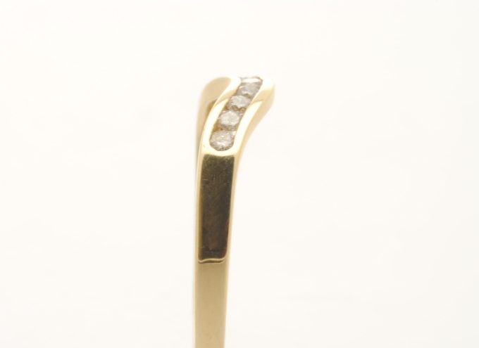Wishbone Diamond Eternity Ring - Image 2