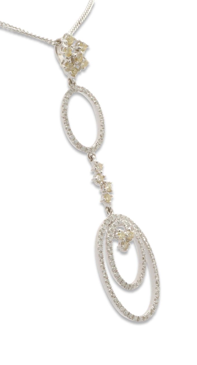 Diamond Dress Necklace - Image 2
