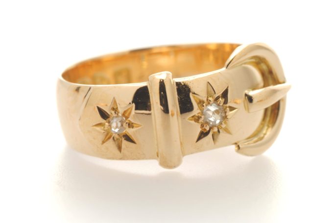 18ct Gold Buckle Ring - Image 3