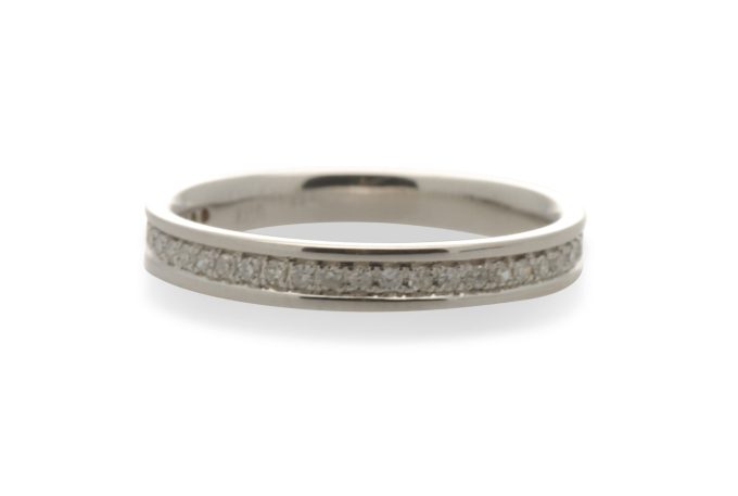 18 Carat White Gold Diamond Eternity Ring