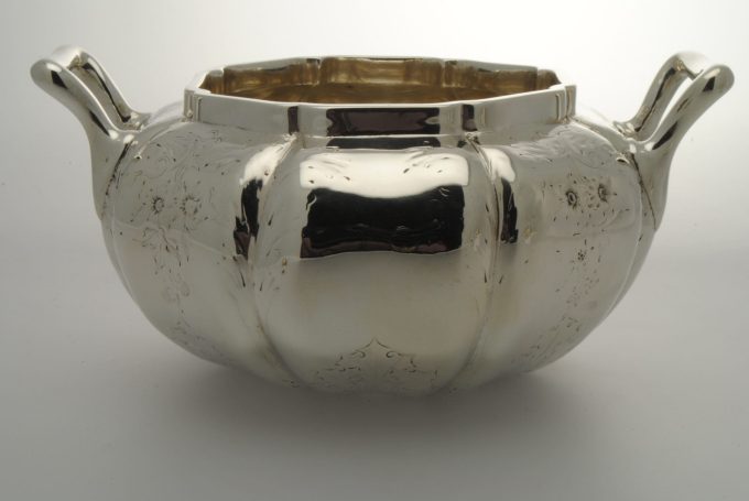 Victorian Silver Milk Jug and Sugar Bowl 1841