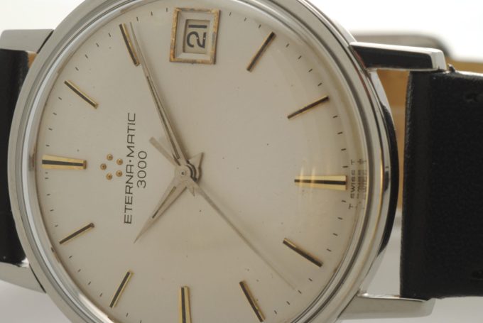 Eterna Matic 3000 Vintage Steel Watch - Image 2
