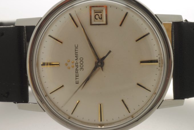 Eterna Matic 3000 Vintage Steel Watch - Image 3
