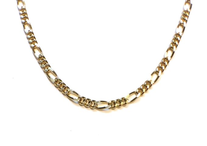 9ct Gold 18" Figaro Chain