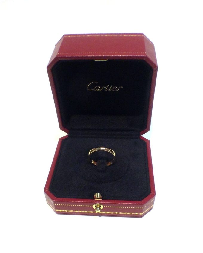 Cartier 18ct Yellow Gold 3mm Band - Image 3