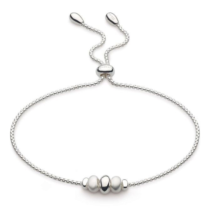 Kit Heath Silver Pebble Tumble Bracelet