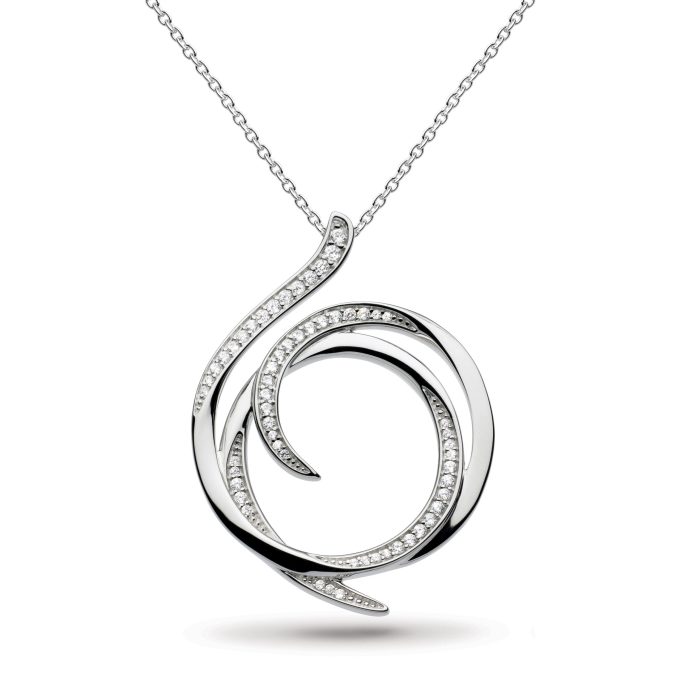 Kit Heath Grand Regent Helix CZ Necklace