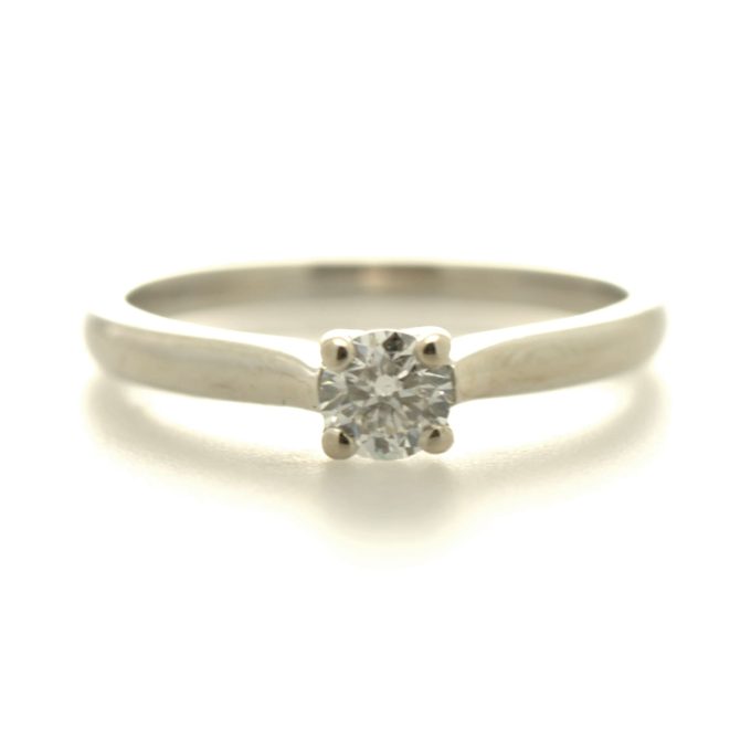 White Gold Diamond Solitaire