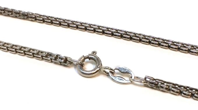 Sterling Silver Double link Chain