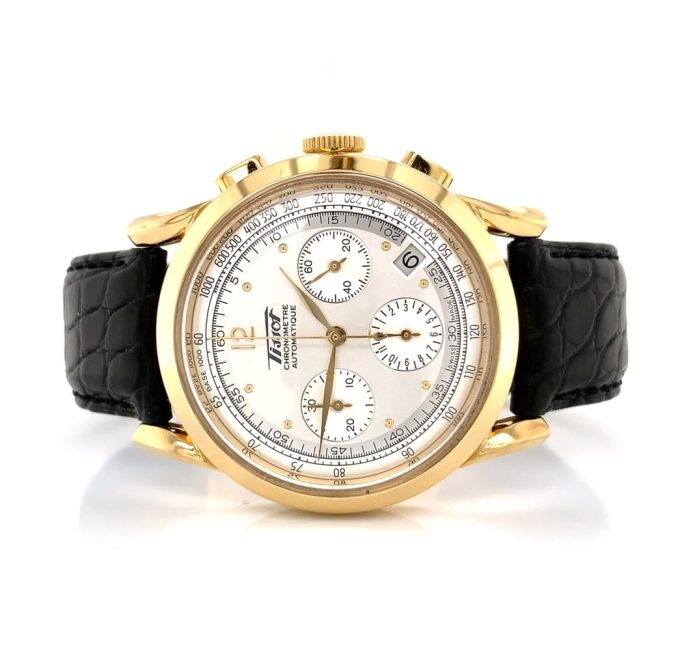 Tissot Heritage Gold Chronograph Watch T71.3.439.31