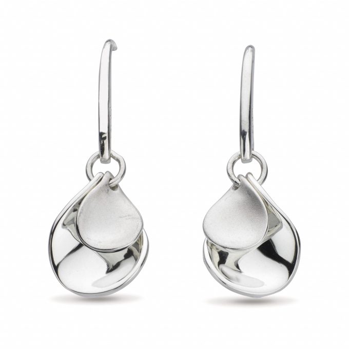 Kit Heath Double Petal Drop Earrings