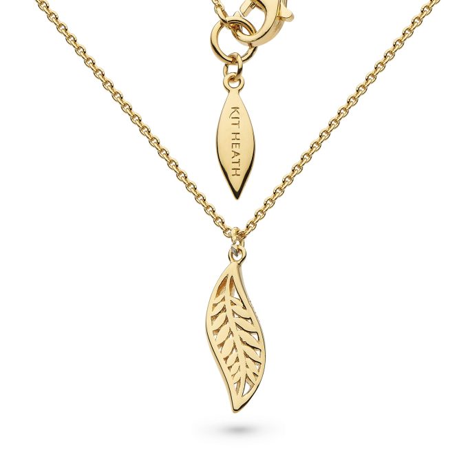 Kit Heath Mini Leaf Necklace
