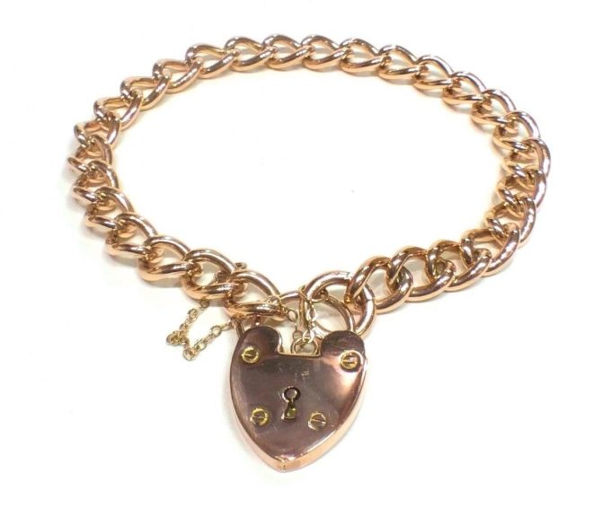Rose Gold Antique Charm Bracelet - Image 2