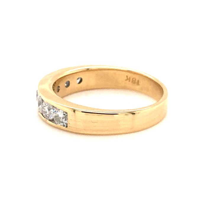 Channel Set Diamond Eternity Ring - Image 3
