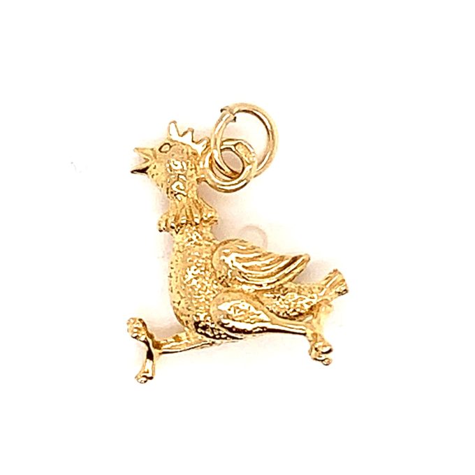 9ct Gold Chicken Charm