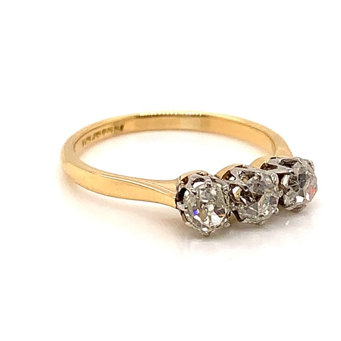 Vintage Diamond Trilogy Ring