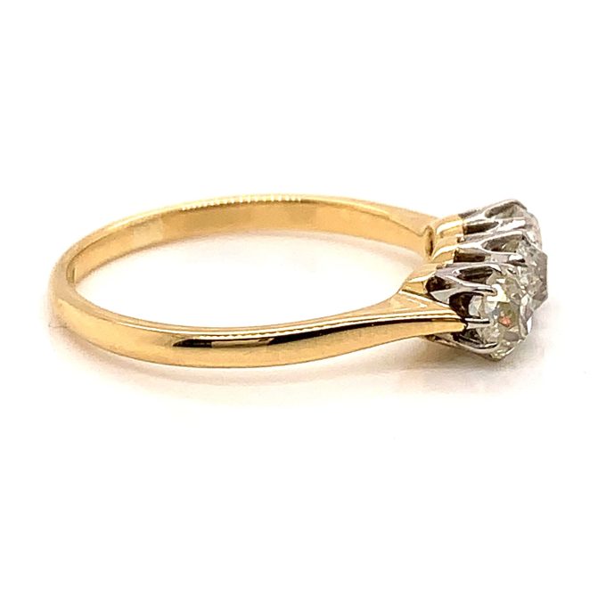 Vintage Diamond Trilogy Ring