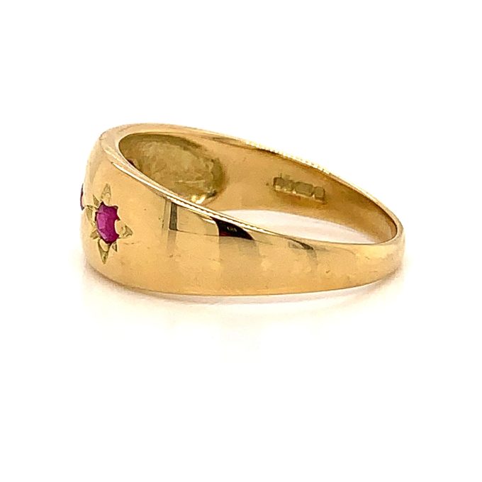 Ruby Antique Style Ring - Image 3