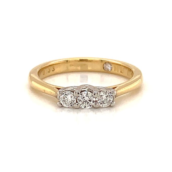 'One Love' Diamond Trilogy Ring