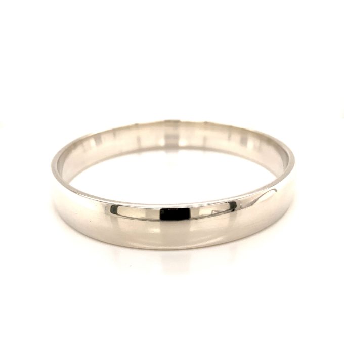 Silver 10mm Bangle - Image 2