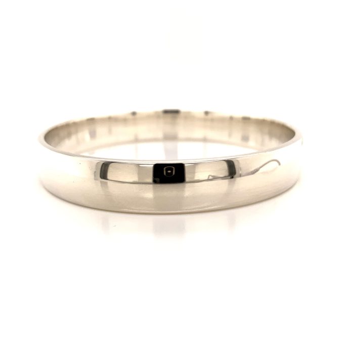 Silver 10mm Bangle