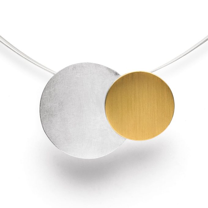Bastian Bicolour Pendant Geometrically Inspired Design