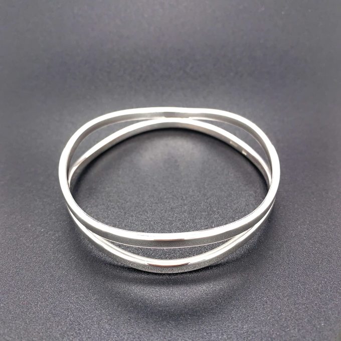 Double Wire Bangle - Image 2