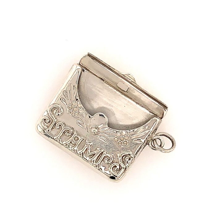 Silver Envelope Stamp Holder - Image 2