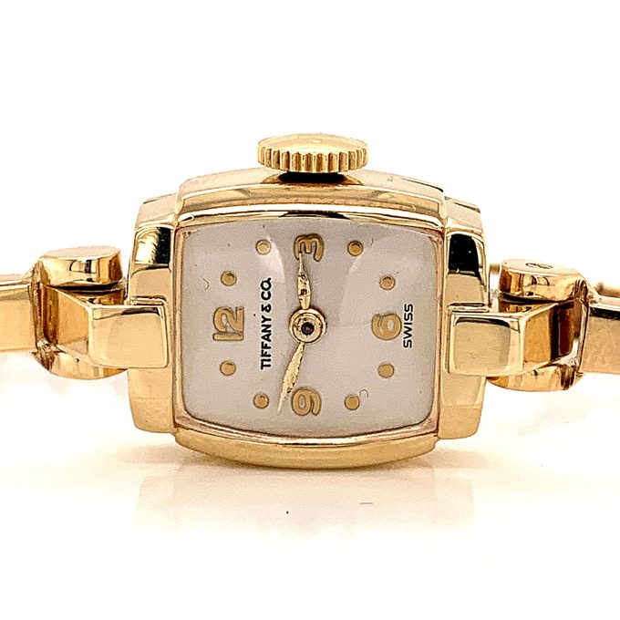 Tiffany & Co. Vintage Gold Cocktail Watch