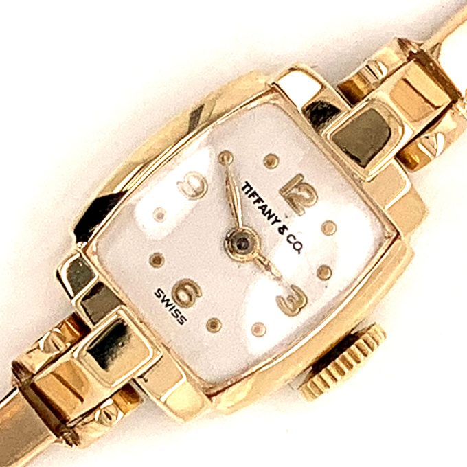 Tiffany & Co. Vintage Gold Cocktail Watch