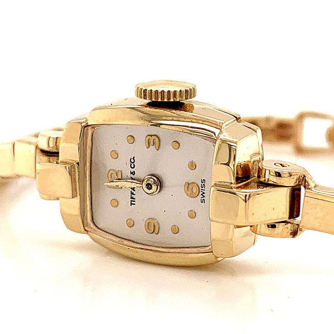 Tiffany & Co. Vintage Gold Cocktail Watch