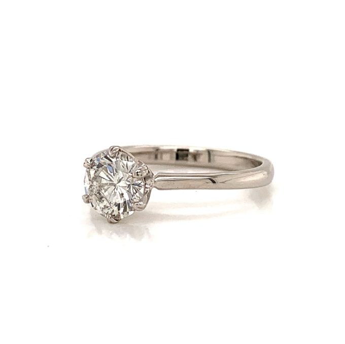 1.19ct Diamond Solitaire Platinum Ring - Image 3
