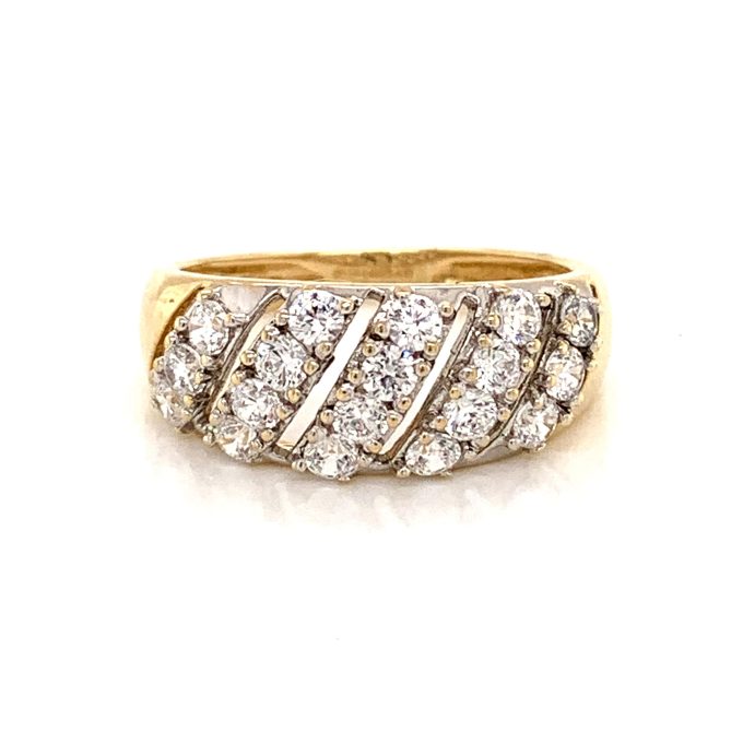 Cubic Zirconia Dress Ring
