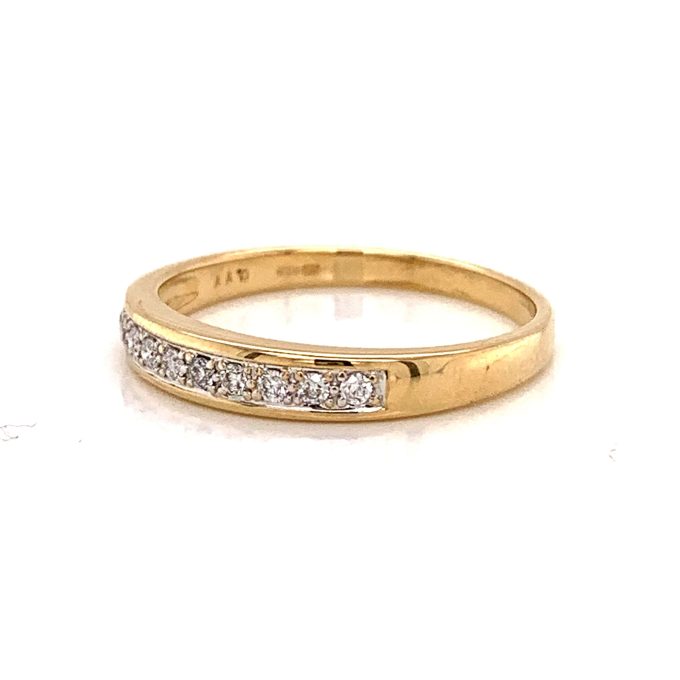 Pave Set Diamond Eternity Ring - Image 3