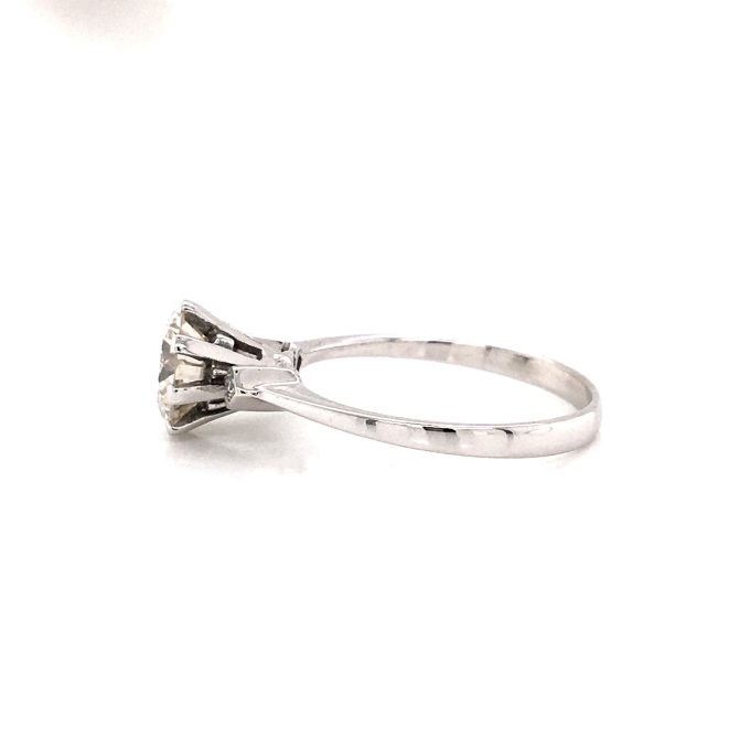 Vintage 1.29ct Diamond Solitaire Ring - Image 3