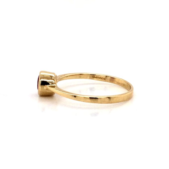 Ruby Solitaire Ring - Image 3