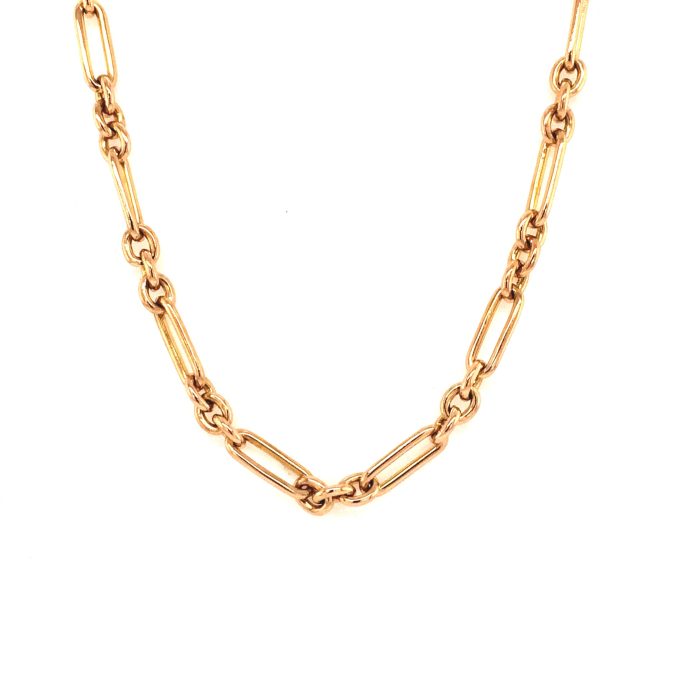 Antique 15ct Gold Fancy Link Chain