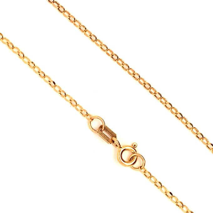 9ct Gold Blue Topaz Necklace - Image 3