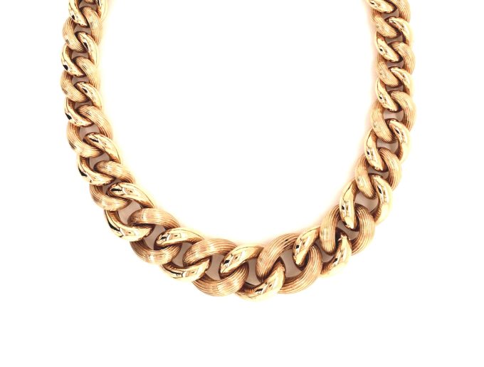 Yellow Gold Curb Link Dress Chain