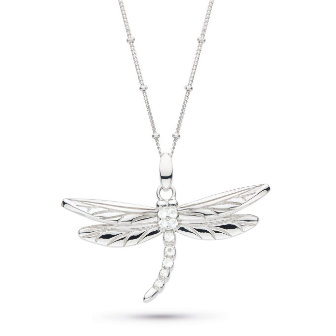 Kit Heath Large Topaz Dragonfly Necklace