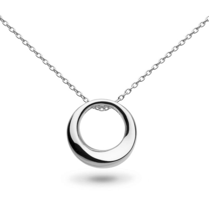 Kit Heath Bevel Cirque Silver Necklace