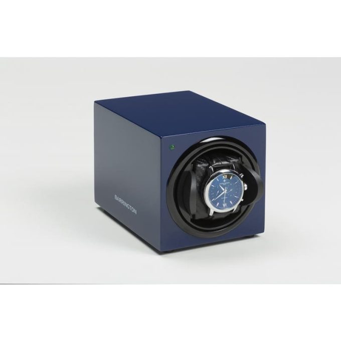 Barrington Watch Winder - Midnight Blue - Image 5