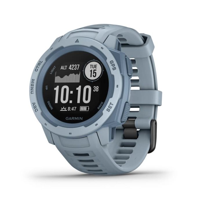 Garmin Instinct GPS Sea Foam Watch - Image 9