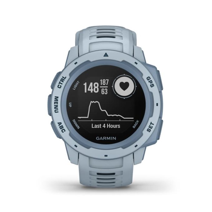 Garmin Instinct GPS Sea Foam Watch - Image 7