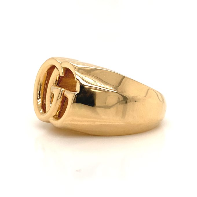Gents Gucci Logo Ring - Image 4
